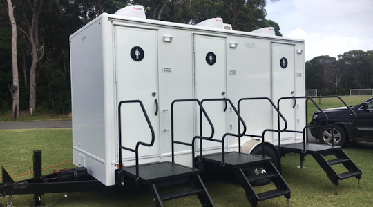 restroom trailers